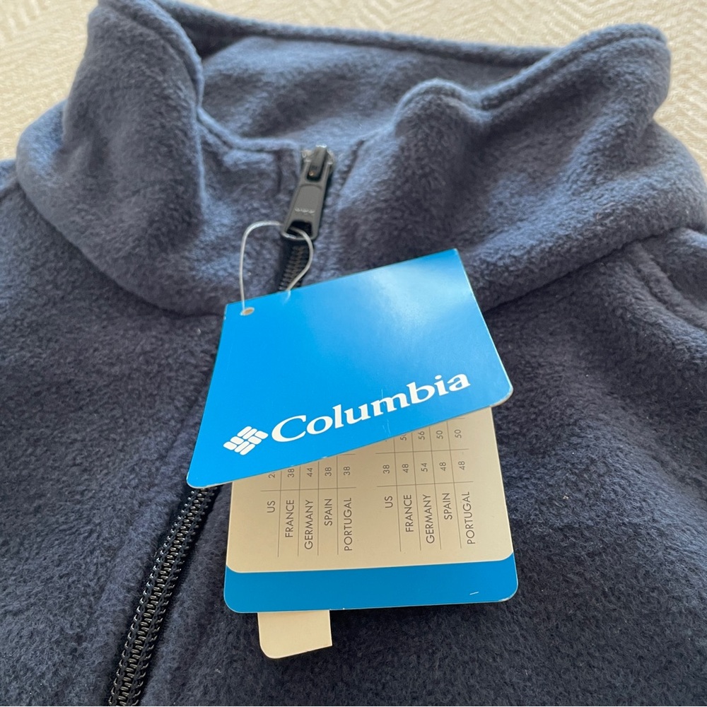 Columbia Men’s Fleece Vest - Small - Cozy Layering Essential!  Gorgeous NWT❄️ - Picture 11 of 12